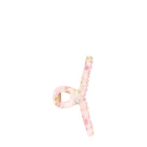 Wet Brush × Hill House Fabric Wrapped Claw Clip - Pink Bluebonnet Floral